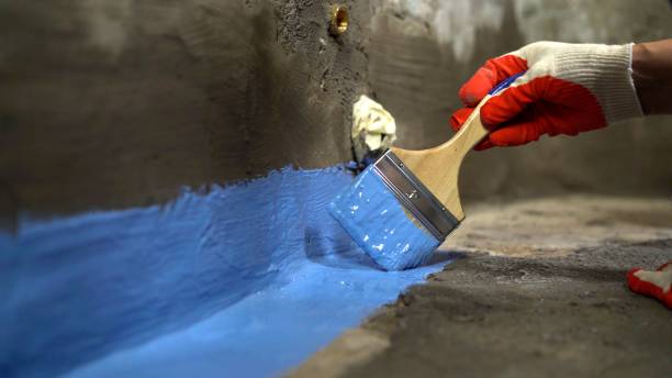 SJ Waterproofing Pros commercial waterproofing team near Lavallette, NJ